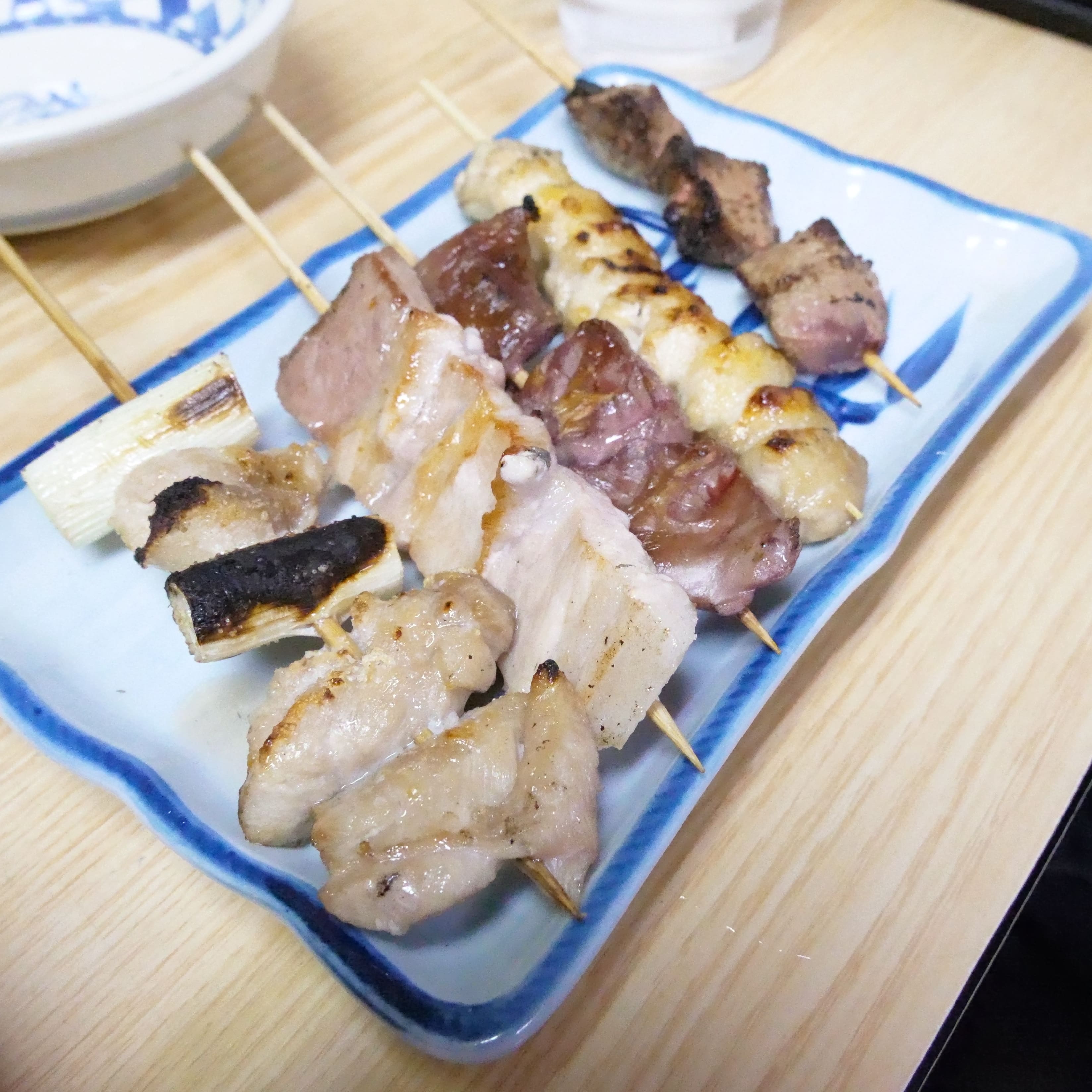 The most popular Izakaya's food, having various parts of Chicken.