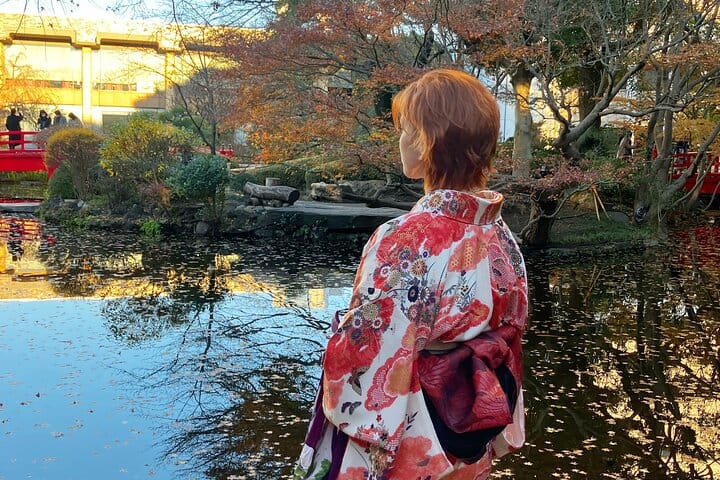 Authentic Kimono Culture Experience Dress, Walk, and Capture