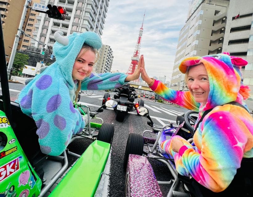 Tokyo- Shibuya Crossing, Harajuku, Tokyo Tower Go Kart Tour