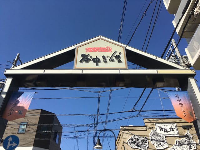 Yanaka Ginza Entrance