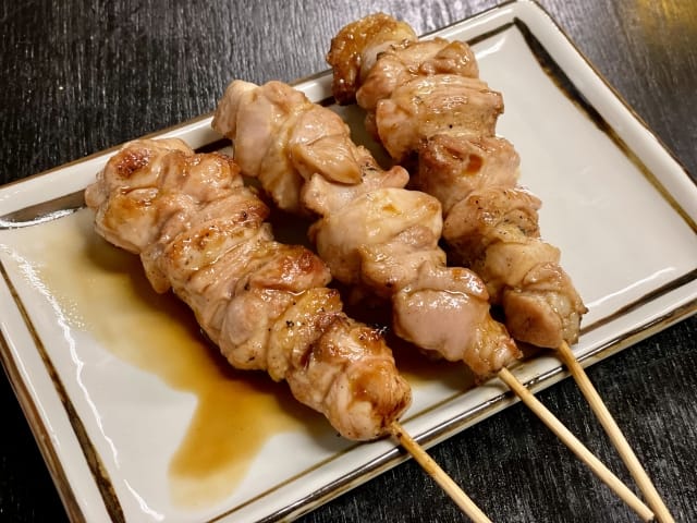 A Plate of Yakitori