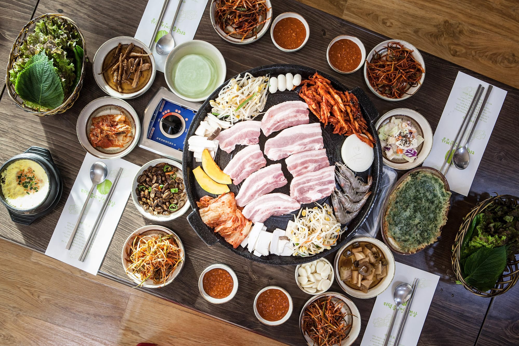 Korean BBQ Table