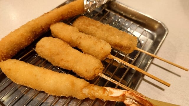 Kushikatsu in Osaka