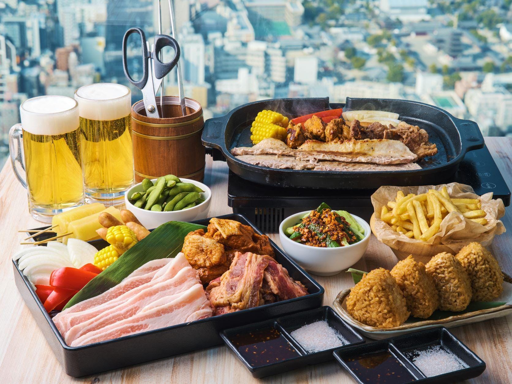 Eat Sky Meals at Harukas: Let's BBQ↑
