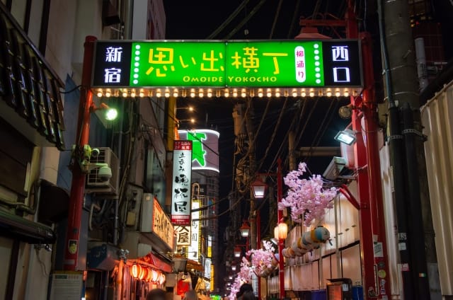 Izakaya Street at Night