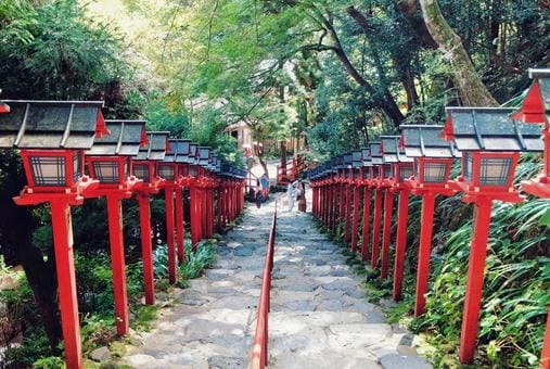 Kifune Shrine in Summer