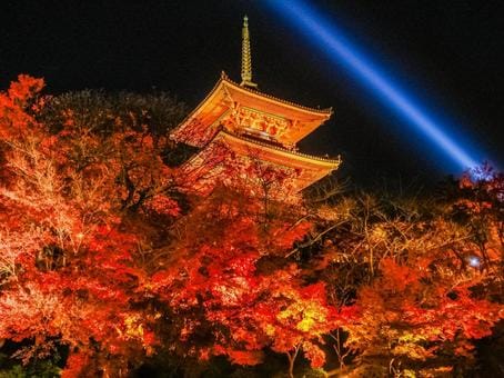 Kiyomizudera in Fall