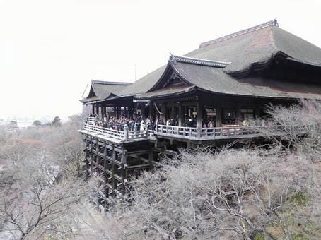 Kiyomizudera in Winter