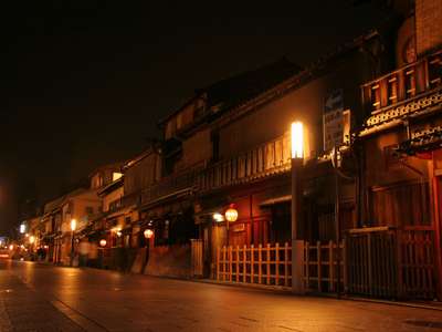 Night Hanamikoji Street