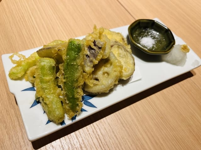 Seasonal Vegetable Tempura