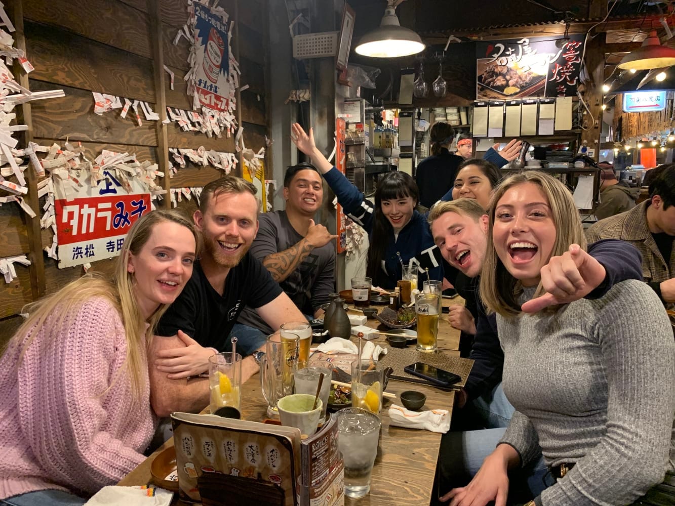 Osaka Bar Hopping Night Tour in Namba