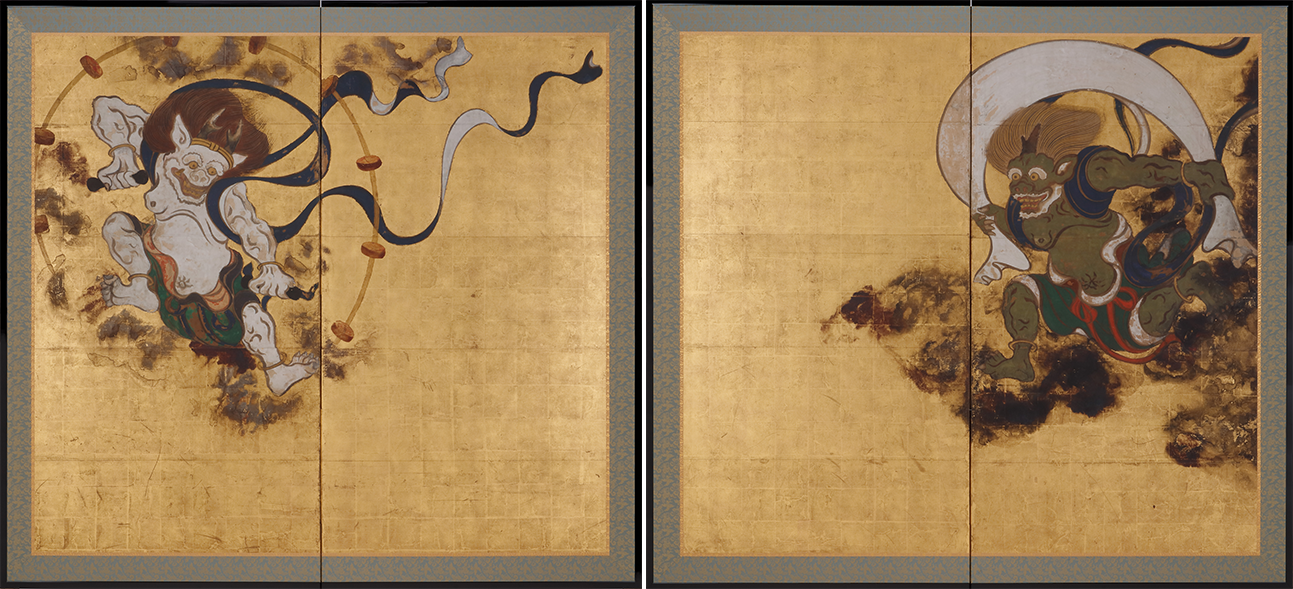 Fujin and Raijin Screens