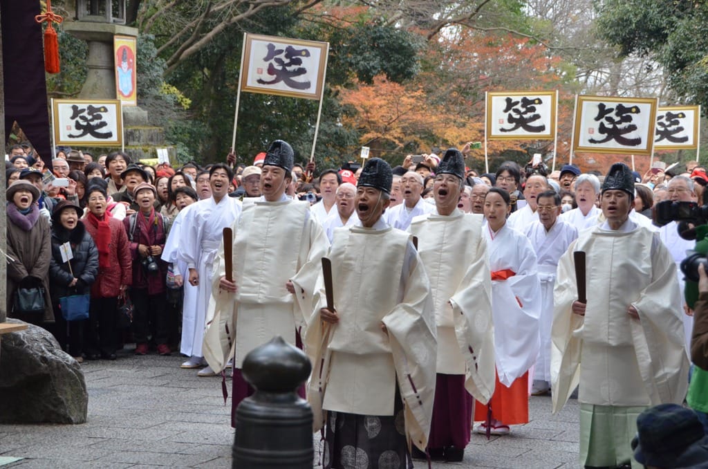 Shimenawa Hanging Ritual